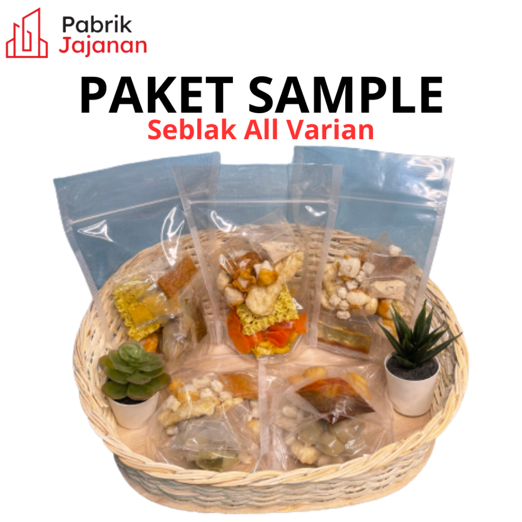 

[ISI 3 PCS] PAKET SAMPLE ALL VARIAN Seblak Makanan Viral Termurah Khas Makanan Bandung