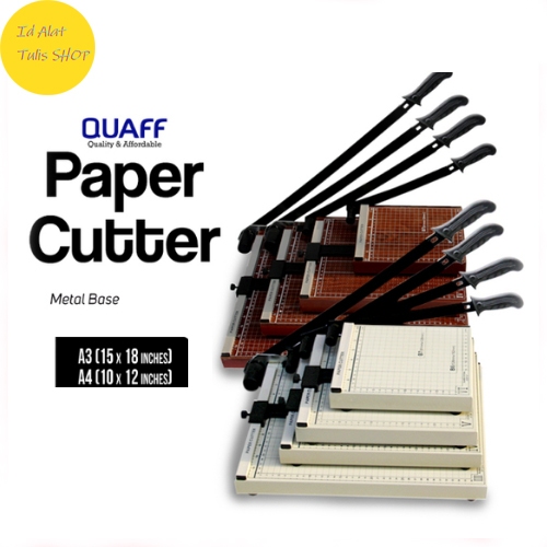 

Pemotong Kertas Ukuran A3 A4 (Dasar Logam)