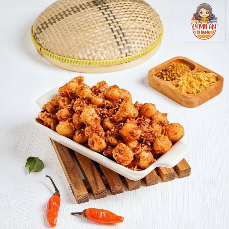 

Siomay Crispy Pedas Daun Jeruk 200 gram