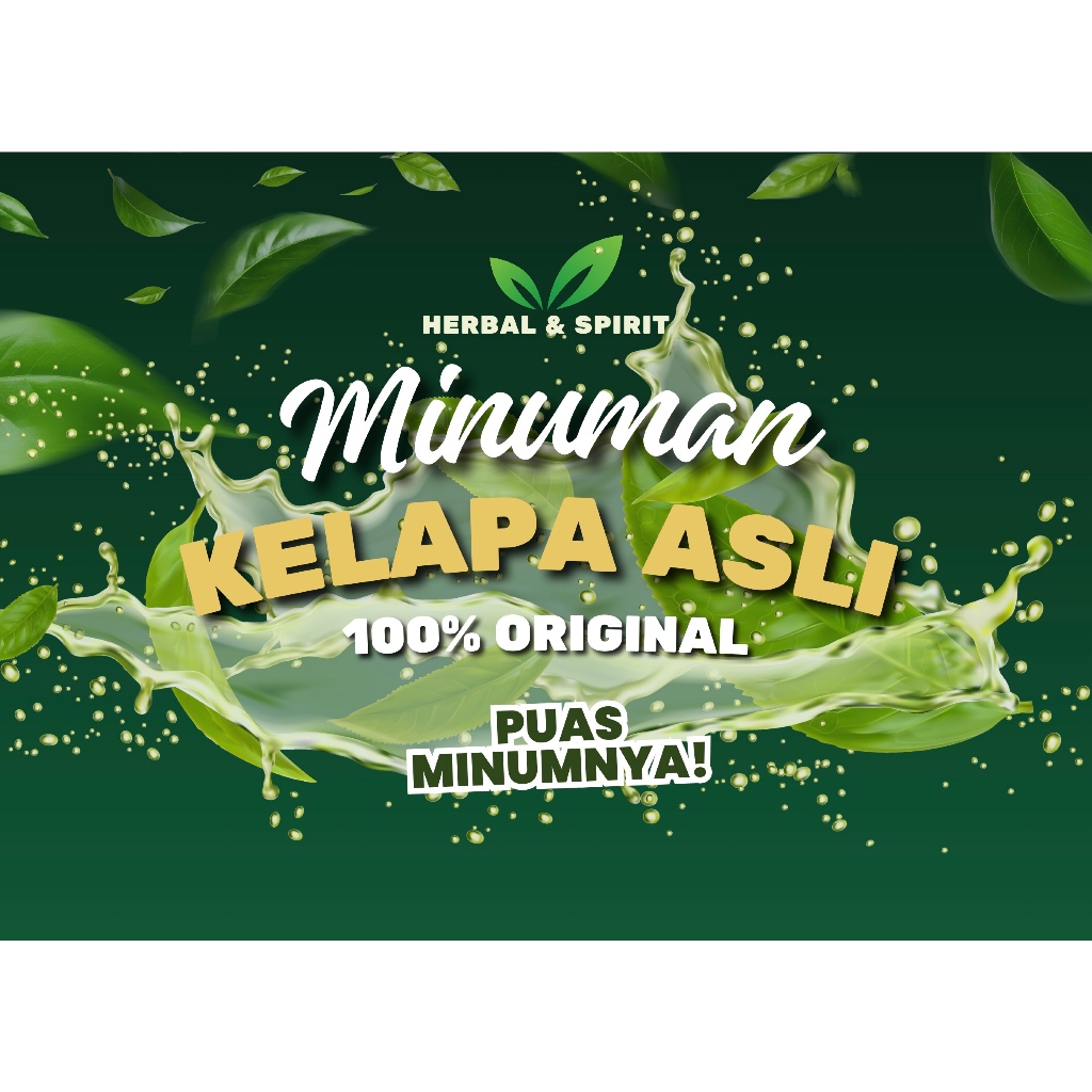 

Minuman kelapa original