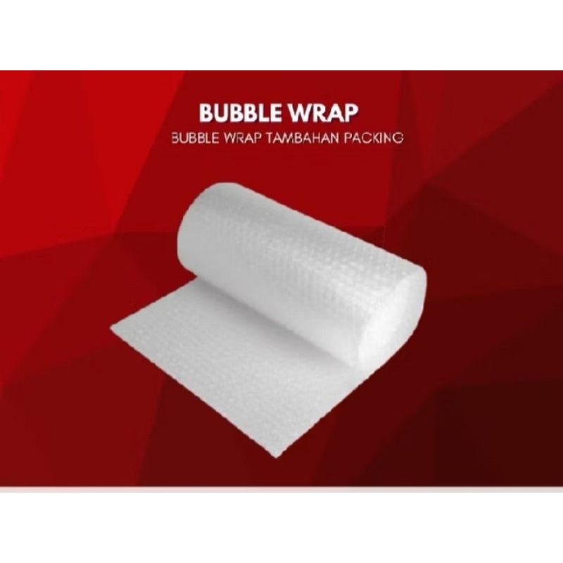 

Extra Bubble packing dengan Bubble Wrap Agar Paket Lebih Aman