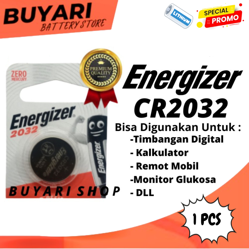 BEST SELLER Baterai Batre Batrai Batrei CMOS Energizer CR2032 Laptop PC Baterai Timbangan Digital ba