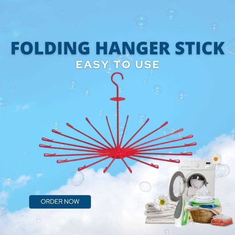 [READY STOCK] FOLDING HANGER STICK LION STAR | FOLDING HANGER BULAT LION STAR