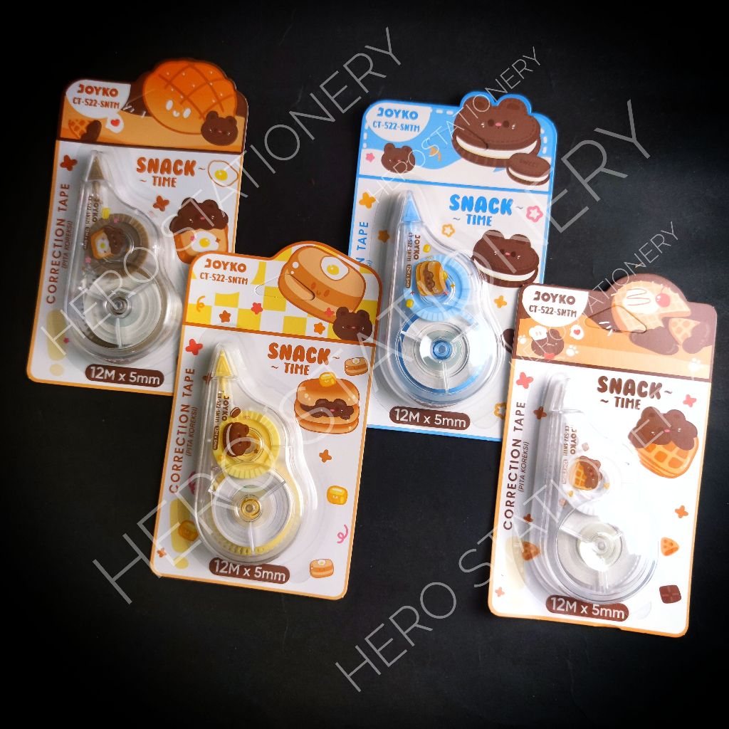 

Correction tape joyko snack time 12 m CT-522-SNTM