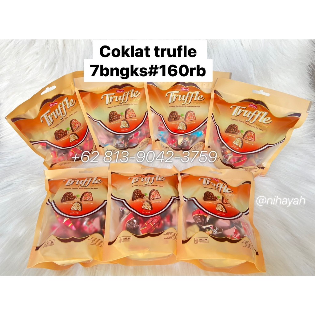 

COKLAT TRUFFLE MIX Coklat Arab Oleh Oleh Haji 7 BUNGKUS