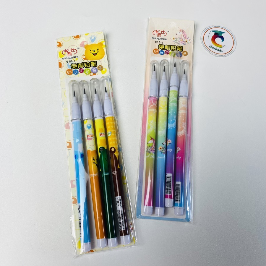 

Pensil Cabut Susun SHUERSHI - set isi 4pcs