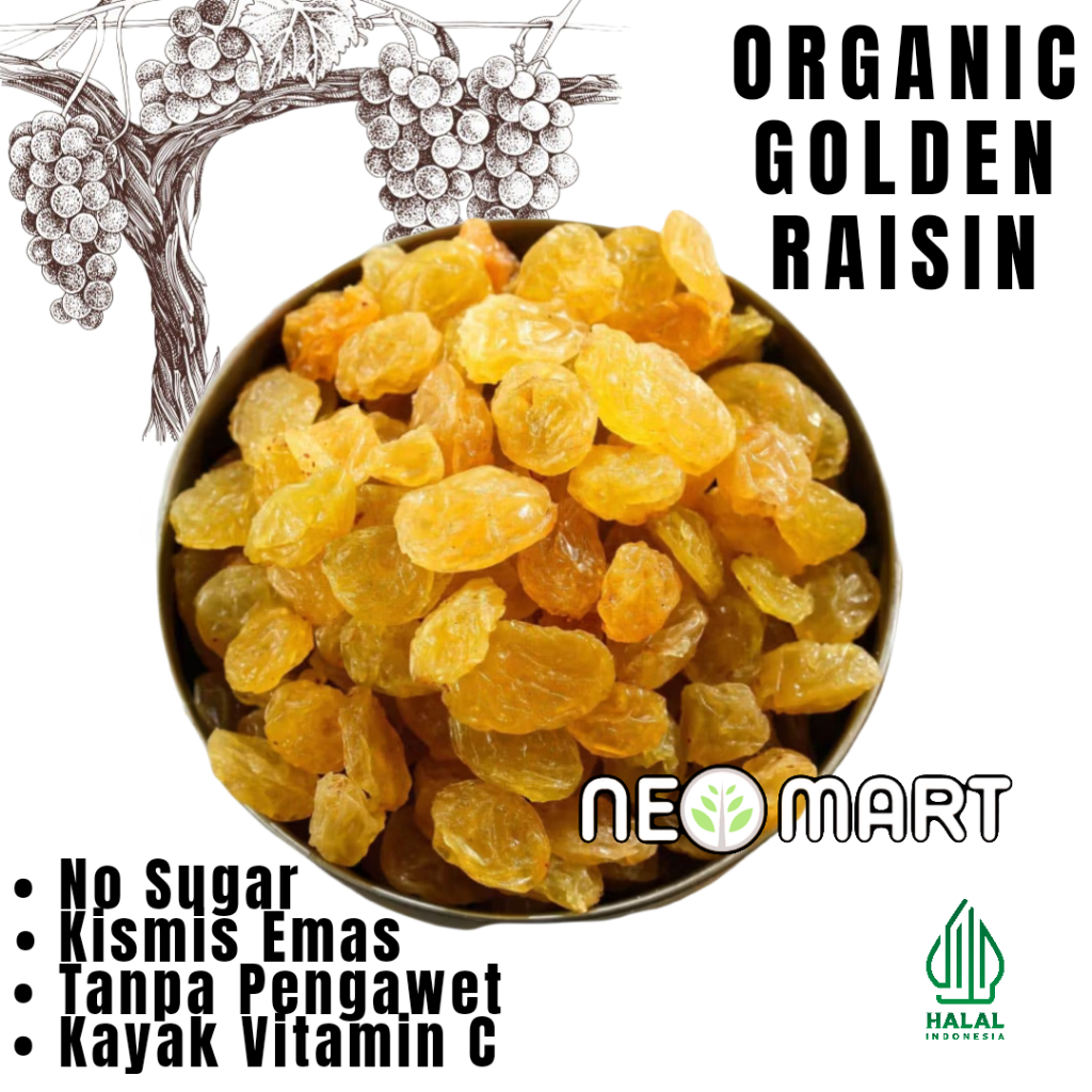 

Kismis Raisin 100gr / Anggur Kering tanpa biji