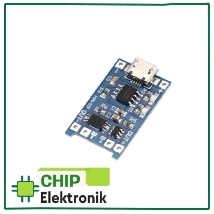 Module TP4056 Charger Baterai USB Interface 1A