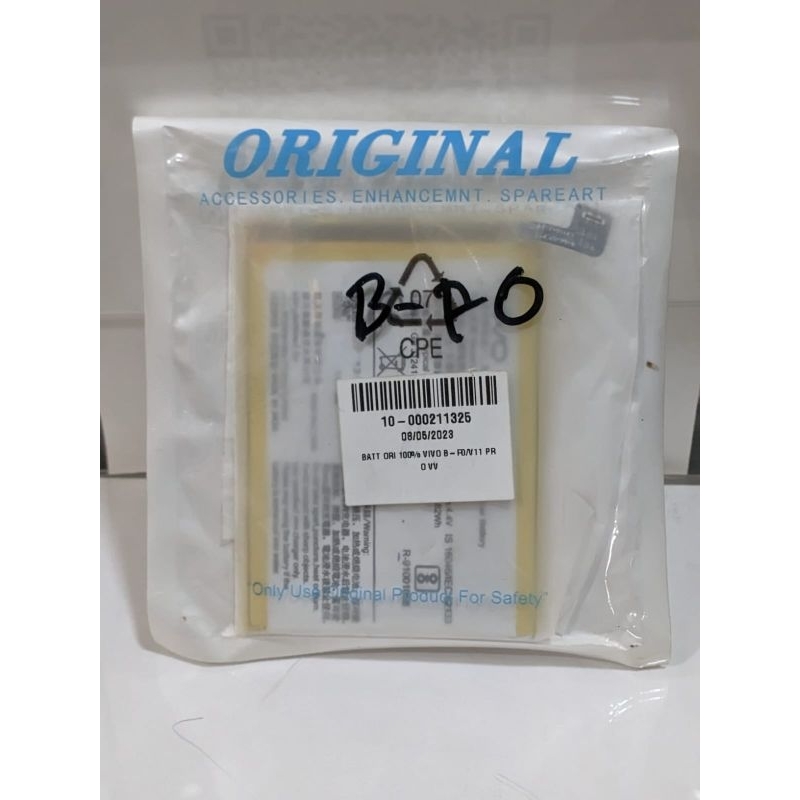 BATTERY ORIGINAL B-F0 VIVO V11 PRO