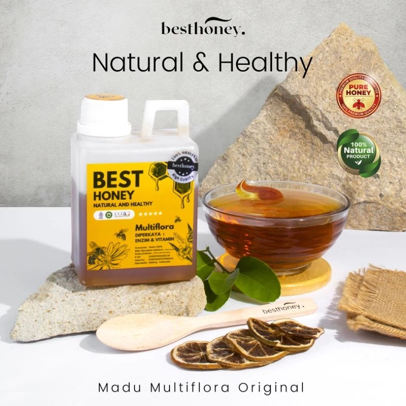 

Makassar COD | Madu Multiflora Super 1 Kg | Best Honey | Rasa Manis Alami | Bebas Pengawet