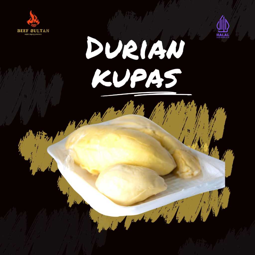 

Durian Monthong Frozen | Duren Montong Palu Kupas | Duren Kupas Premium Beku | Durian Montong Isi Tebal Kemasan 500g | Duren Medan Kupas Premium | Buah Durian Beku Siap Makan