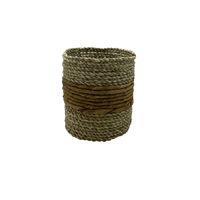 POT KERANJANG / POT TANAMAN / POT ANYAMAN / POT ROTAN / POT KERANJANG MINI LOLLY UK. M