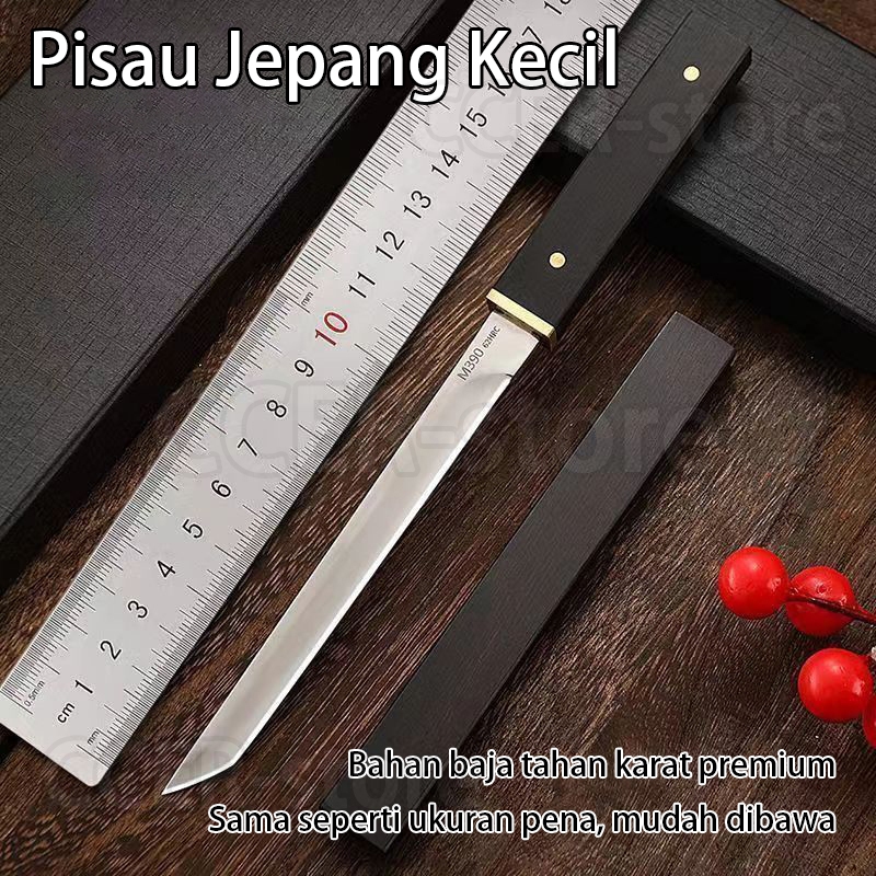 PISAU JEPANG KECIL JEPANG SUPER TAJAM PISAU KATANA PISAU KOKI STAINLESS STEEG HALUS DAN INDAH