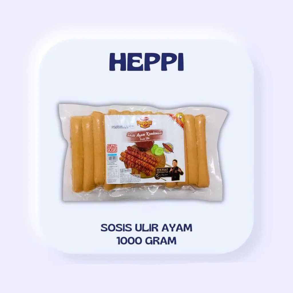 

ADDRIELLA Kimbo Heppiii Sosis Ulir Ayam 1000gr | Kimbo/Frozenfood/Frozenfood Murah