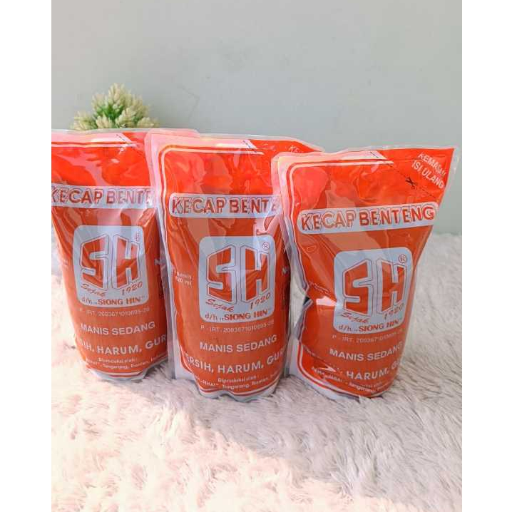 

[ Triple Pack ] SH Benteng Kecap Manis Refill 620ml Kemasan Pouch