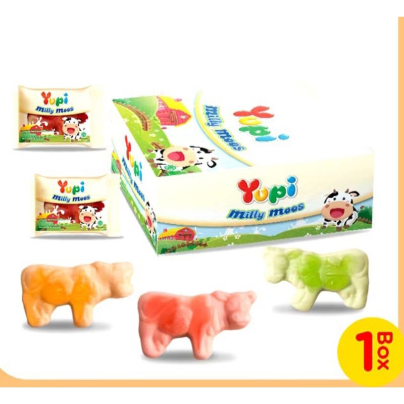 

Yupi Milly Moos perbox 144gr isi 24pcs