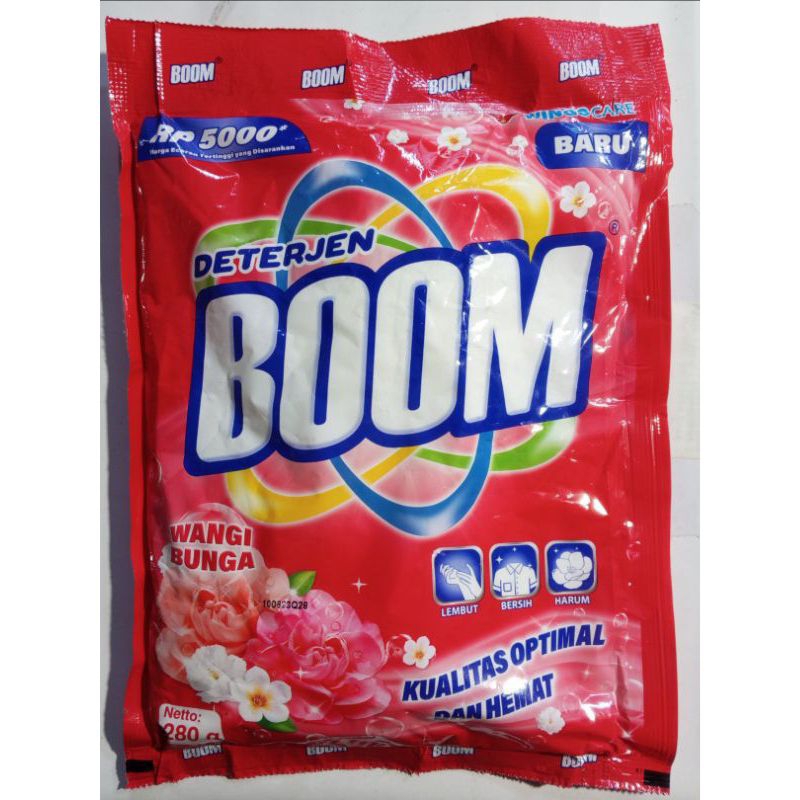 Deterjen boom wangi bunga / deterjen boom 280g