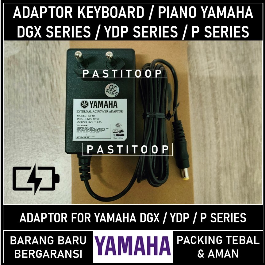 Adaptor PIANO YAMAHA DGX 660 DGX 650 DGX 640 DGX 630 DGX 620 DGX 530 DGX 520 DGX 230 Ori