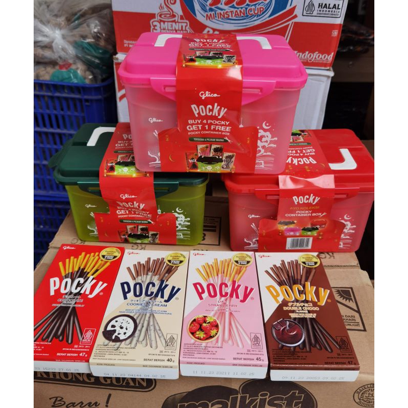 

[TERMURAH] POCKY PAKET 4PCS + BOX SESUAI GAMBAR