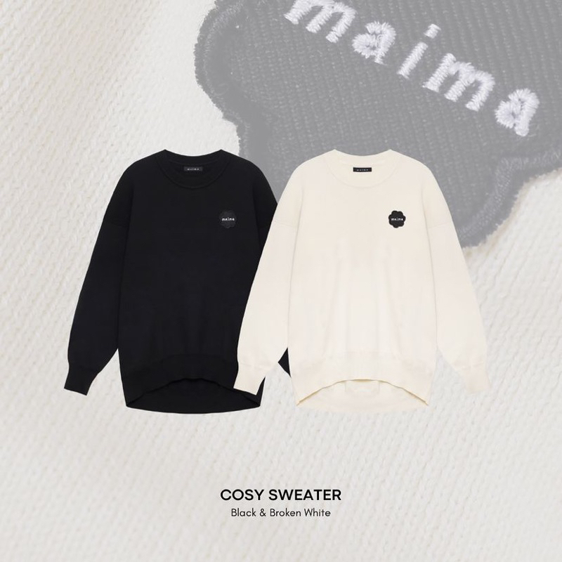 Maima Pekanbaru - Atasan  wanita- Cosy Sweater