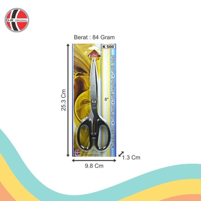 

GUNTING IDEAL K-500 / Ideal Gunting K-500