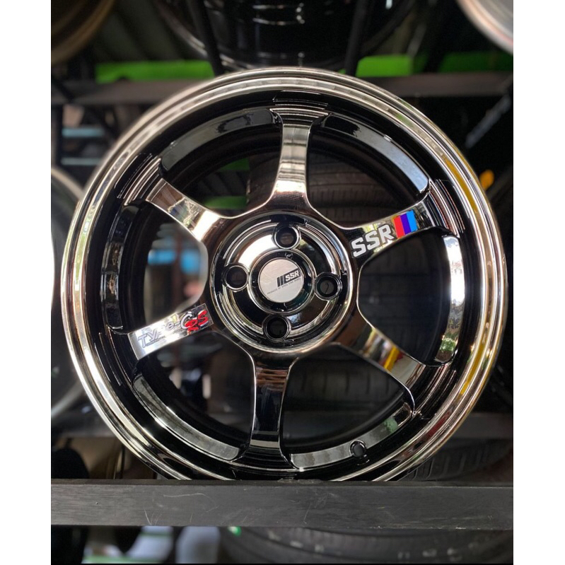 Velg Mobil SSR Type C R16 Black Chrome