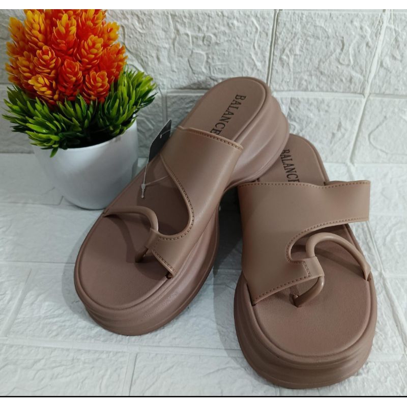 sandal jepit wanita import
