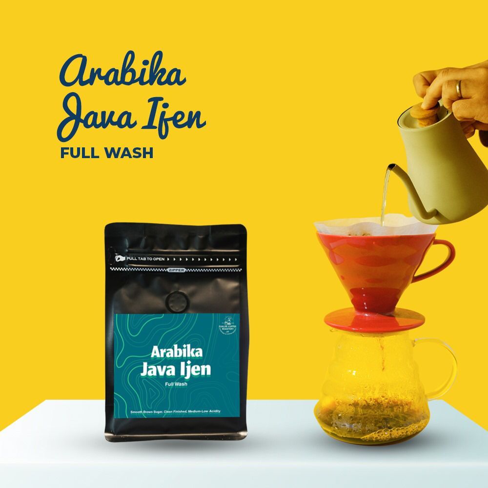

Biji Kopi Speciality Arabika Java Ijen - Djaloe Coffee Roastery - 100 Gram 200Gram - Kopi Biji Utuh