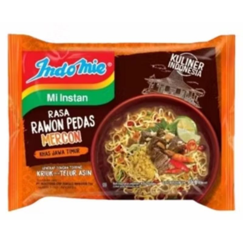 

INDOMIE Rawon Pedas Mercon Khas Jawa Timur (1 Bks)