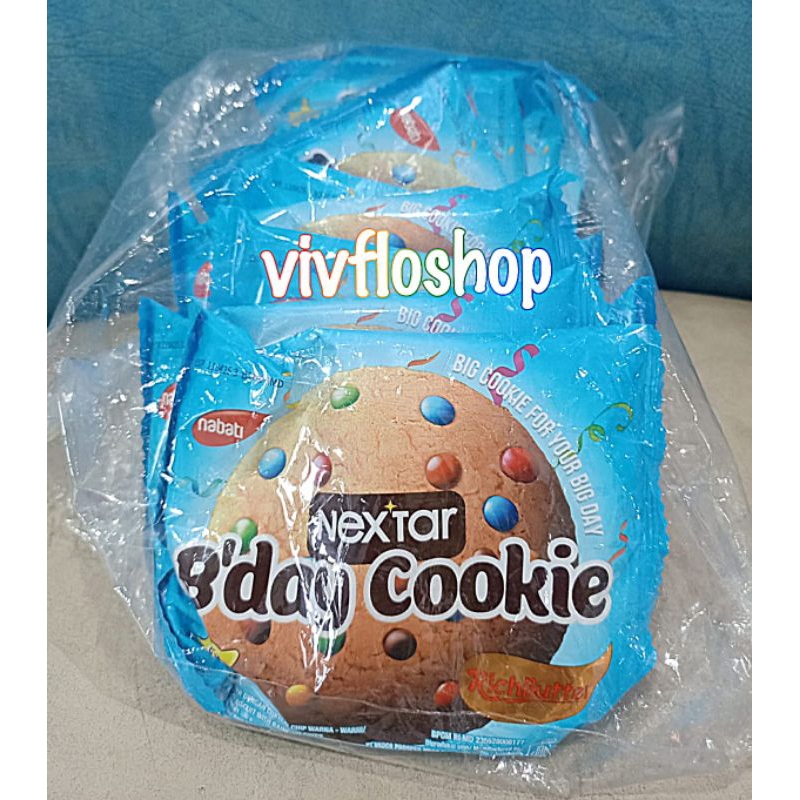 

Biskuit Nextar B'day Cookies / Birthday Cookies (isi 10)