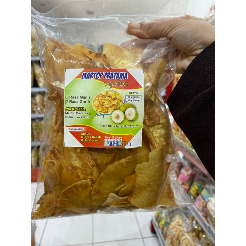

Keripik Sukun Berat 200 Gram