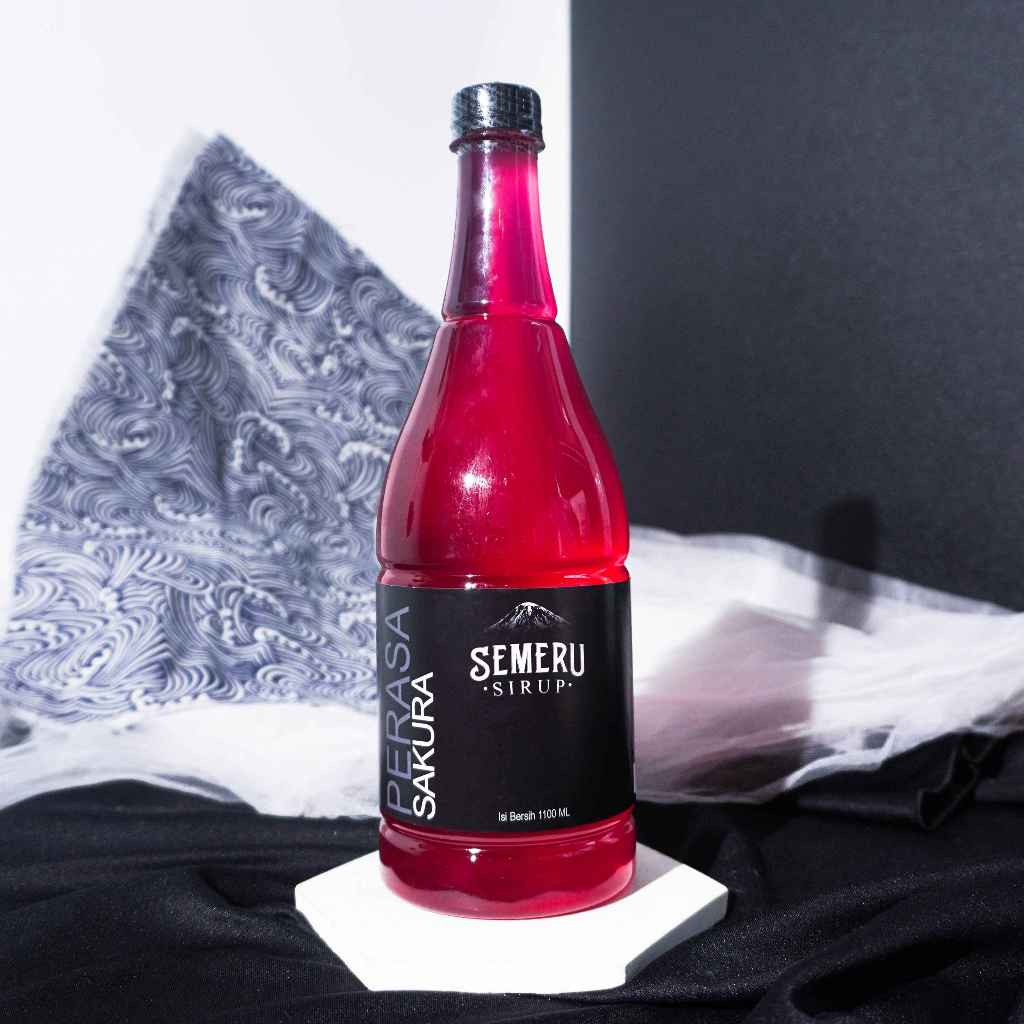 

Semeru Sirup - Syrup Sakura 1100ml - Sirup Minuman Rasa Sakura