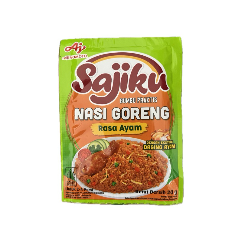 

Sajiku Bumbu Praktis Renceng Nasi Goreng rasa Ayam