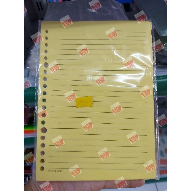 

Loose Leaf / Isi Binder A5 Warna