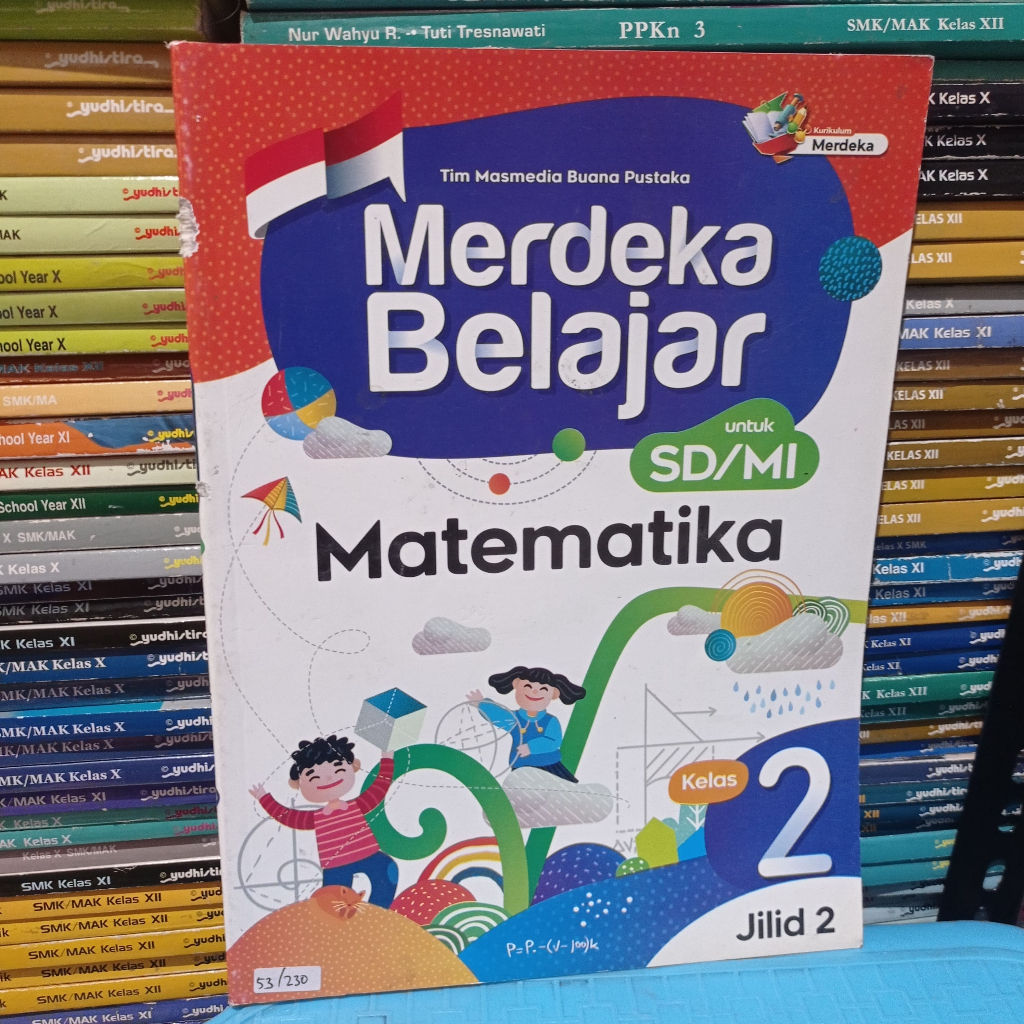 BUKU MERDEKA BELAJAR MATEMATIKA KELAS 2 SD/MIN KURIKULUM MERDEKA
