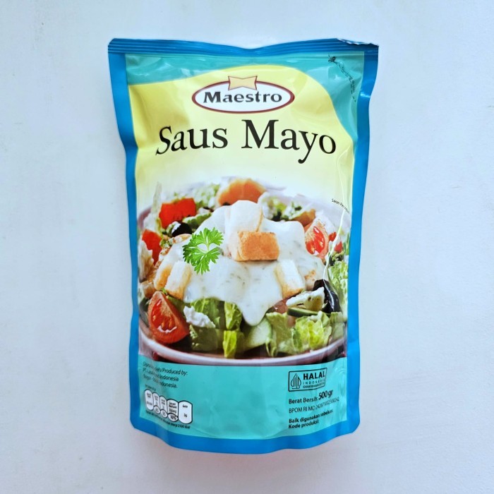 

Maestro Saos Mayonase biru Kemasan 500gr