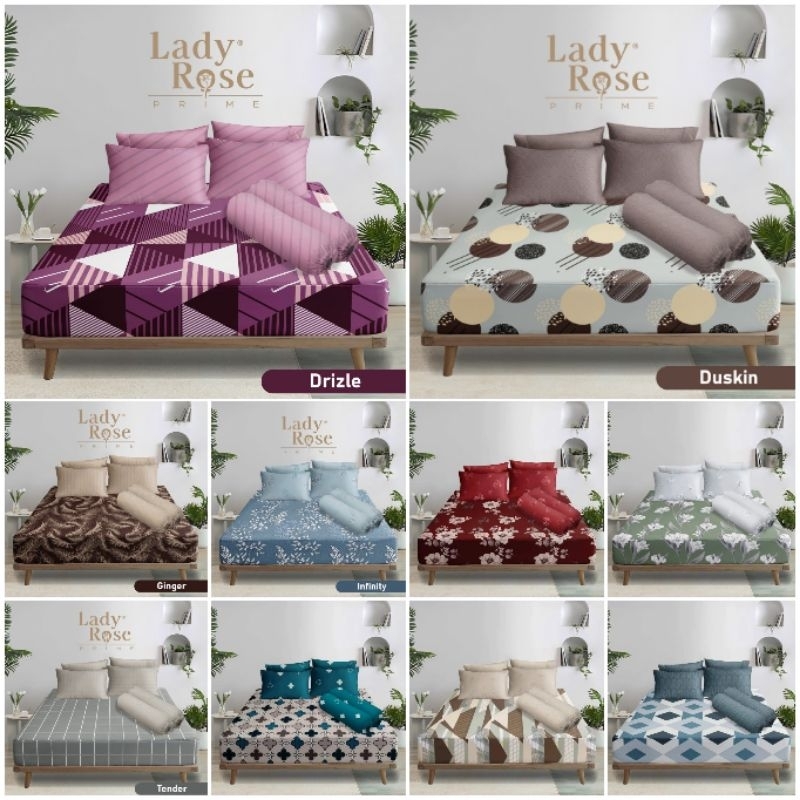 Sprei Lady rose 180x200x30cm