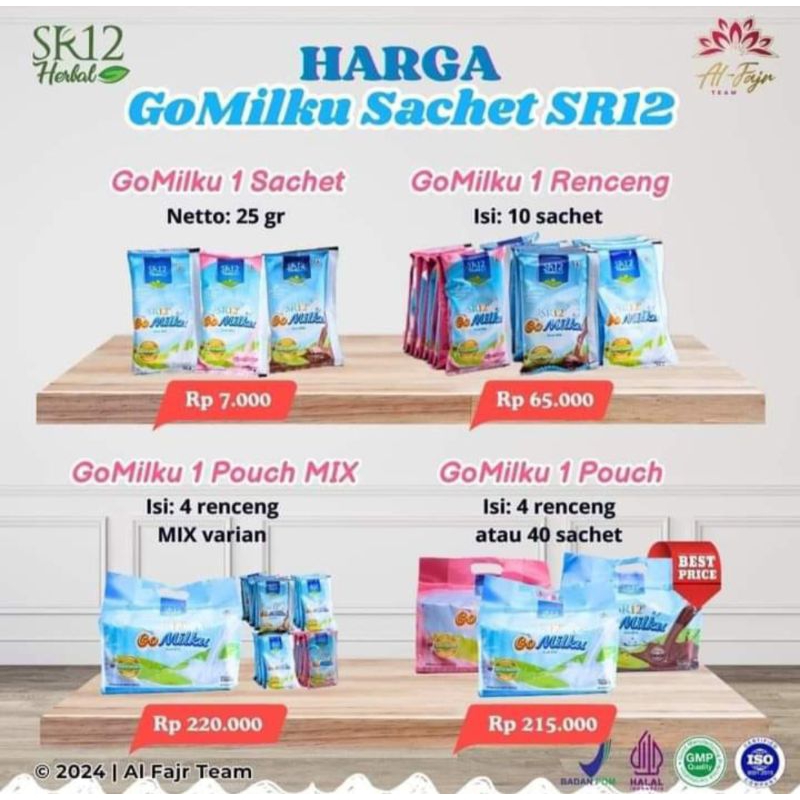 

SUSU GOMILKU SACHET SR12 LENGKAP SEMUA VARIAN/SUSU GOMILKU SR12 BPOM