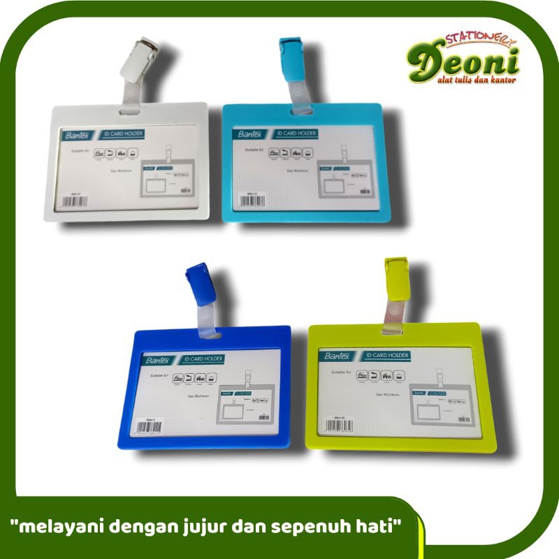 

Bantex Id Card Holder Horizontal 3053