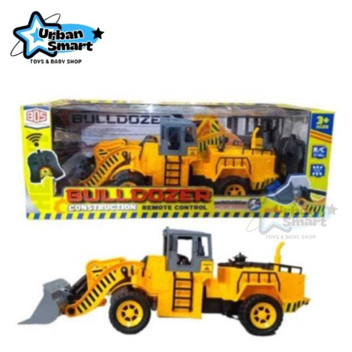 Mainan Anak Remote Control Bulldozer - Mobil Konstruksi Bulldozer