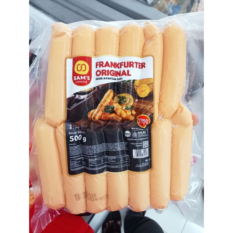 

Sams Frankfurter original 500gr