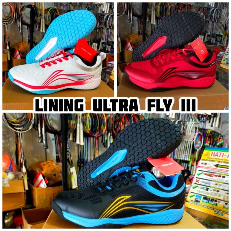 SEPATU BADMINTON LINING ULTRA FLY III