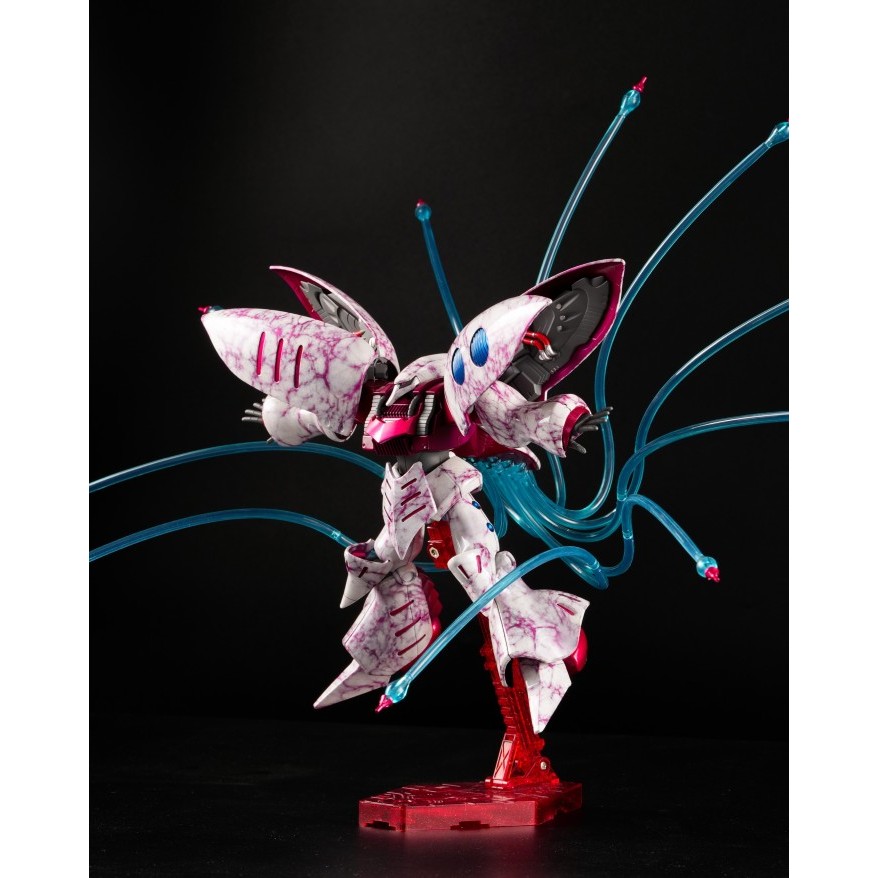 HGUC AMX-004 Qubeley (Revive Ver.) + P-Bandai HG Qubeley Funnel Effect Set [custom repainted].