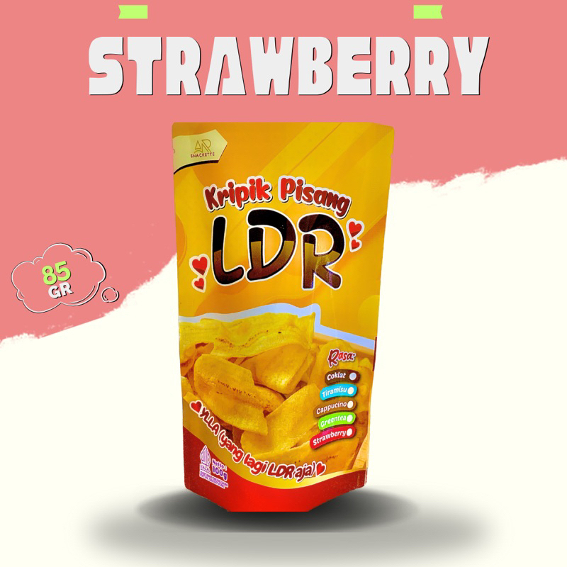 

KRIPIK LDR RASA STRAWBERRY YG LAIN BIKIN IRI