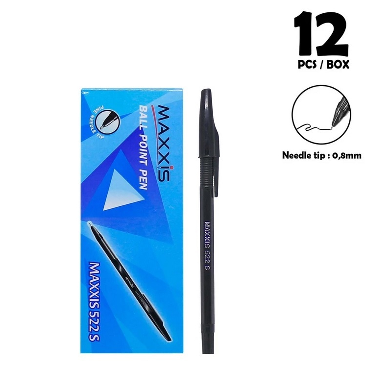 

PULPEN MONTANA MAXXIS 522S WARNA BIRU 1 PACK ISI 12 PCS