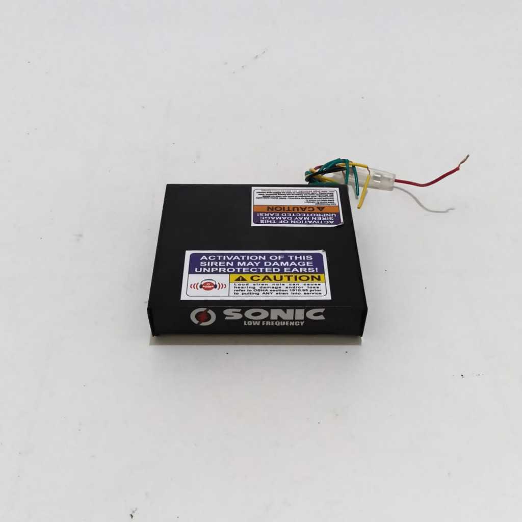 Ampli Low Freq Sonic Tidak Termasuk Tabung Tube Low Freq