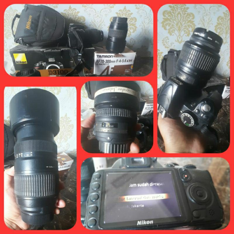 Kamera DSLR Nikon D3100