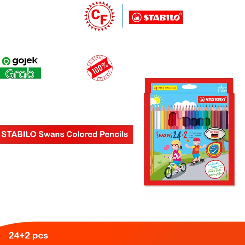 

Pensil Warna Stabilo Swans Colored Pencils isi 242 pcs