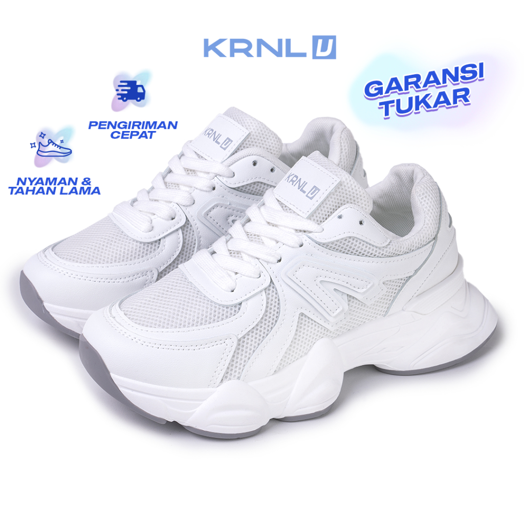 KRONIKEL Ahyeon Sepatu Wanita Putih Krnl U