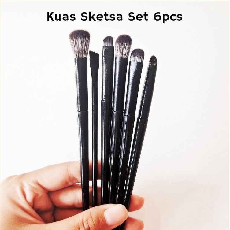 

KODE T64G Kuas Sketsa Pensil 1 set isi 6pcs CN